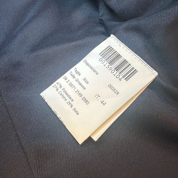 Piazza Sempione Italy Floral Jacquard Blazer Womens Button Up  Jacket Lined New - Picture 9 of 16